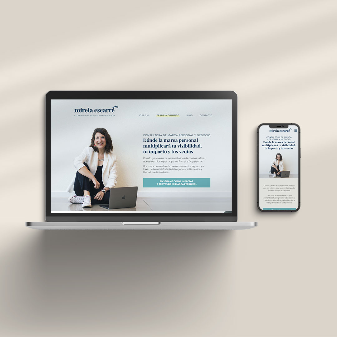 Mireia Escarré: dirección de arte y diseño web